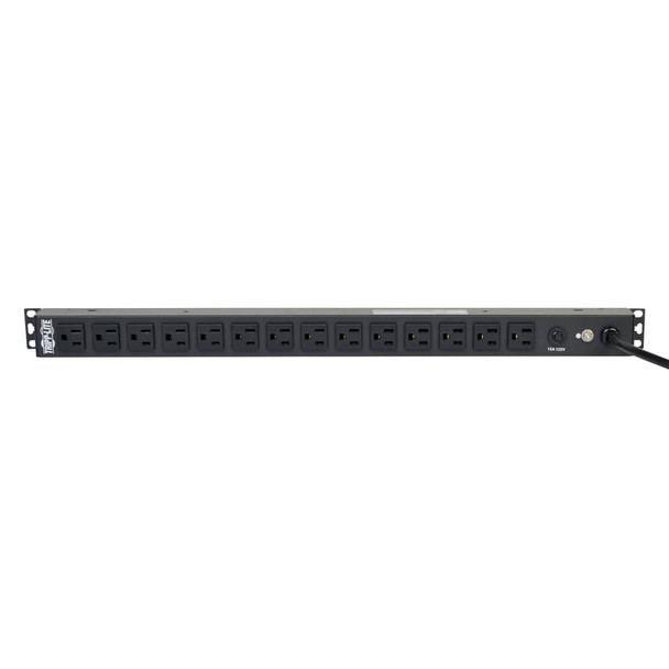 Tripp Lite PDU1415 PDU Basic 120V 15A 5-15R 14 Outlet 5-15P Vertical 0URM