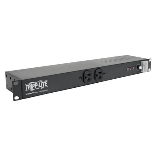 Tripp Lite ISOBAR12/20 UL Isobar Surge Protector Rackmount 15/20A 12 Outlet 15ft Cord 1URM