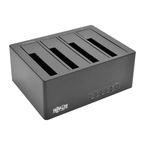 Tripp Lite U339-004 4-Bay Docking Station USB 3.0/eSATA to SATA 2.5-3.5" Hard Drives