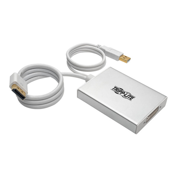 Tripp Lite P134-06N-DVI-DL 6in DisplayPort to DVI Active Video Adapter Dual Link 2560x1600