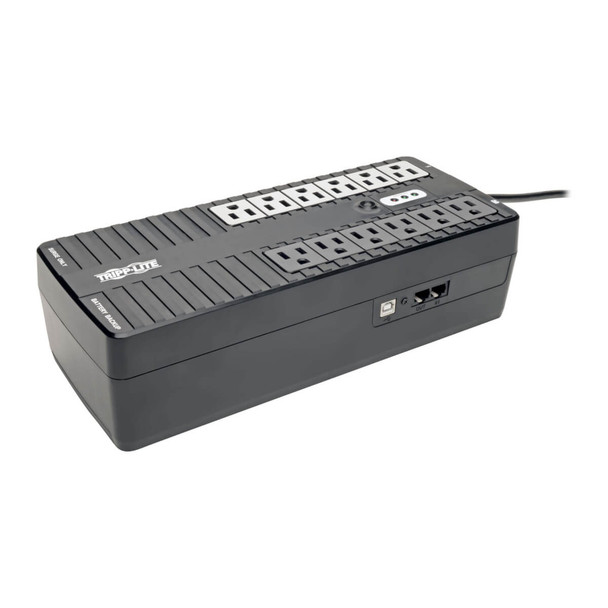 Tripp Lite INTERNET750U 750VA 450W UPS Desktop Battery Back Up Compact 120V USB RJ11 PC