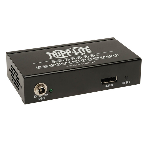 Tripp Lite B156-002-DVI 2-Port Video Displayport to 2 X DVI Monitor Splitter TAA GSA