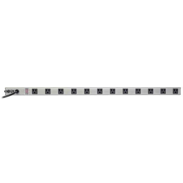 Tripp Lite PS3612RA Power Strip 120V Right Angle 5-15R 12 Outlet 15ft Cd 36" Length