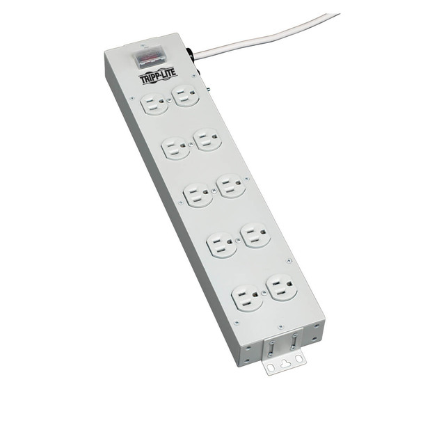 Tripp Lite TLM1015NC Power Strip 120V 5-15R 10 Outlet Metal 15ft Cord 5-15P