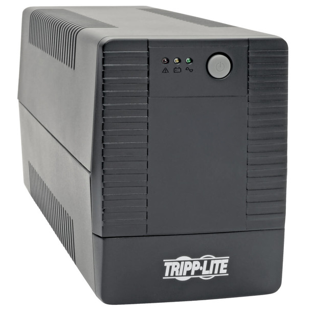 Tripp Lite BC600TU 600VA 360W UPS Desktop Battery Back Up Compact 120V 6 Outlets