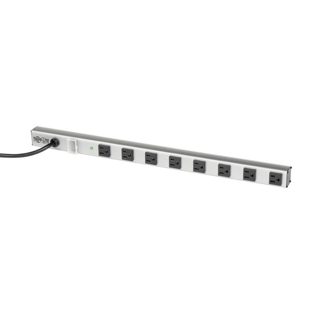 Tripp Lite SS240806 Surge Protector Power Strip 120V 8 Outlet 6ft Cord 24" Length