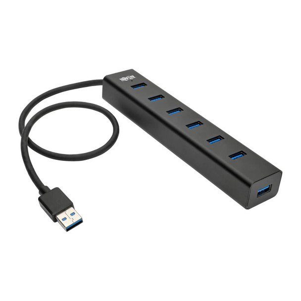 Tripp Lite U360-007-AL 7-Port USB 3.0 SuperSpeed Hub/Splitter Portable Aluminum 5 Gbps