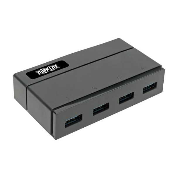 Tripp Lite U360-004-2F USB 3.0 SuperSpeed Hub 4-Port for Data & USB Charging USB-A