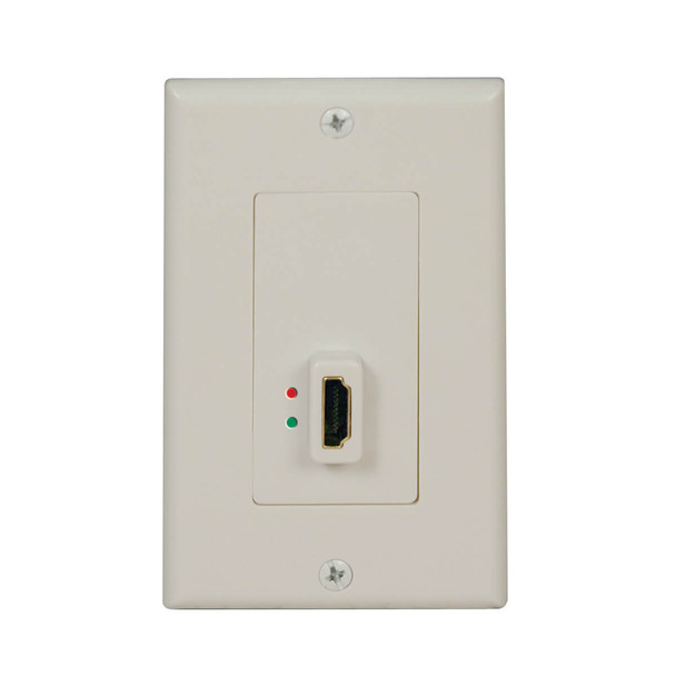 Tripp Lite P166-001-A HDMI Display-side Wallplate with Active Signal Booster F/F