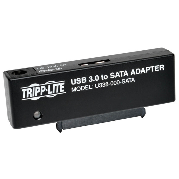 Tripp Lite U338-000-SATA USB 3.0 SuperSpeed to SATA III Adapter 2.5in / 3.5in Hard Drives