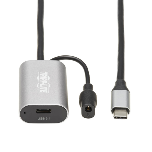 Tripp Lite U330-05M-C2C USB C Active Extension Cable USB C to USB C USB 3.1 Gen 1 M/F 5M