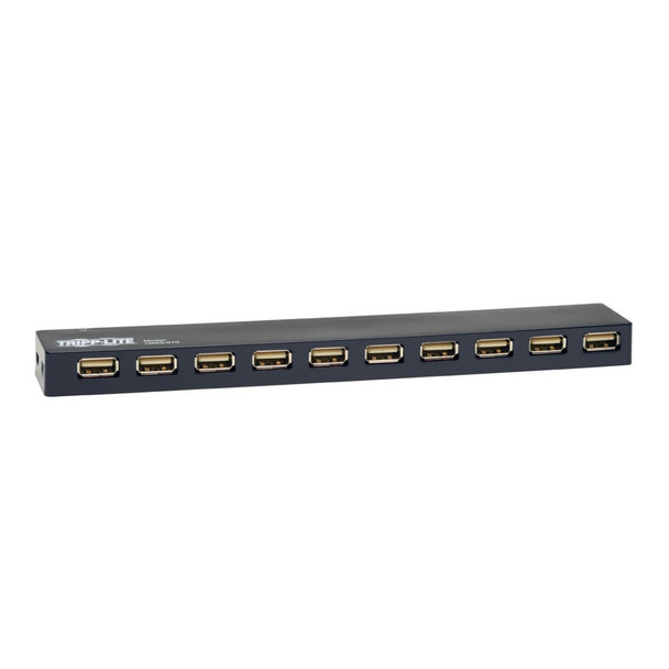 Tripp Lite U223-010 10-Port USB 2.0 Mobile Hi-Speed Hub Notebook Laptop Bus Power AC