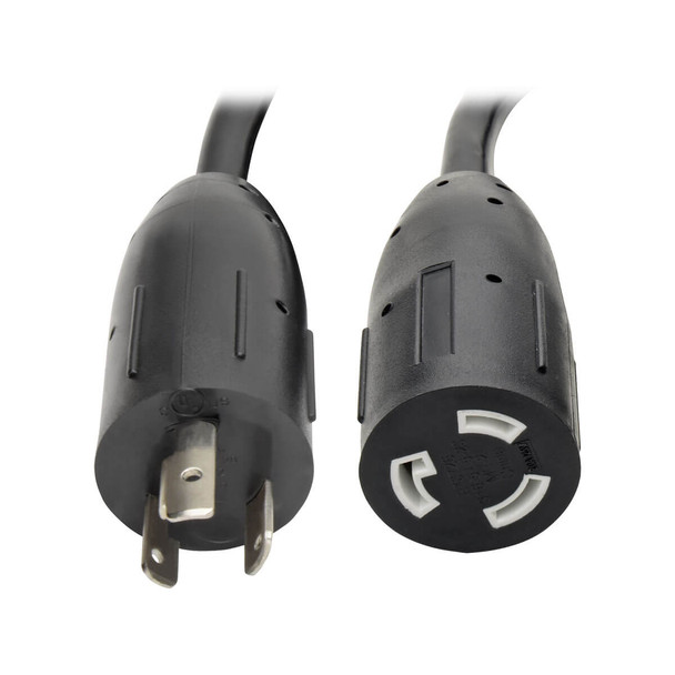 Tripp Lite P046-010-LL Heavy Duty Power Cord Adapter 20A 12AWG NEMA L5-20P L5-20R 10ft