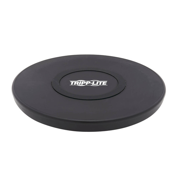 Tripp Lite U280-Q01FL-BK Wireless Phone Charger 10W Qi Certified Apple Samsung Compatible