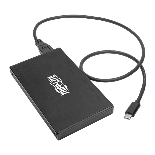 Tripp Lite U457-025-CG2 USB 3.1 Gen 2 10Gbps SATA SSD/HDD USB-C Enclosure Adapter w/UASP