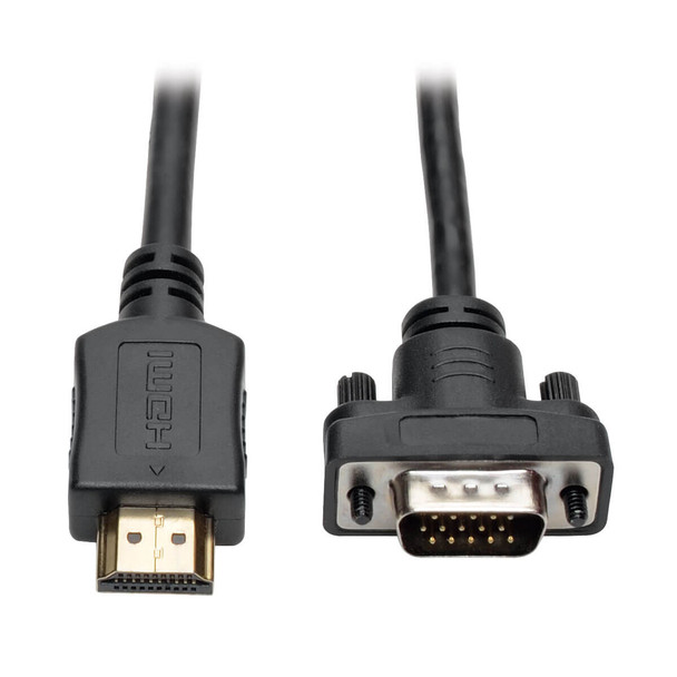 Tripp Lite P566-010-VGA HDMI to VGA Active Adapter Cable Low Profile HD15 M/M 1080p 10ft