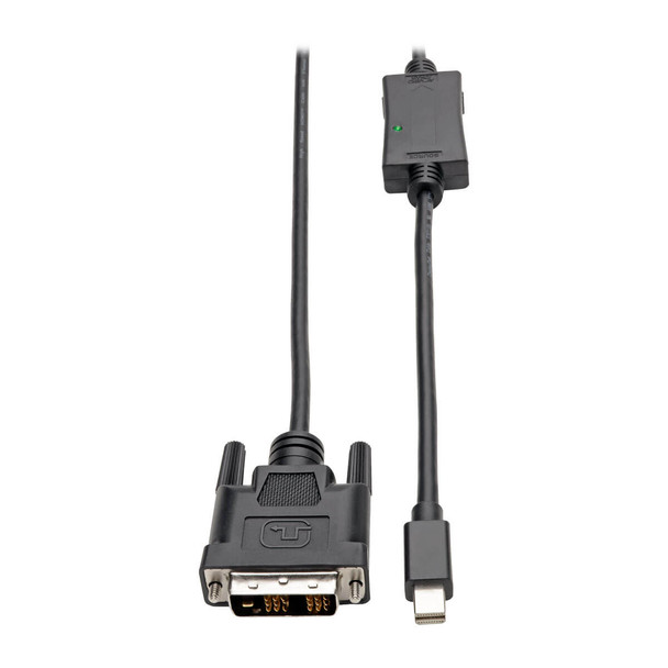 Tripp Lite P586-010-DVI Mini DisplayPort to DVI Adapter Cable M/M 1080p mDP to DVI 10ft