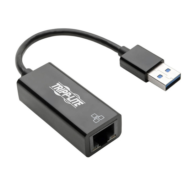 Tripp Lite U336-000-R USB 3.0 to Gigabit Ethernet Adapter RJ45 10/100/1000 Mbps