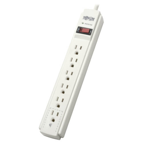 Tripp Lite TLP606TAA Surge Protector Strip 120V 6 Outlet 6ft Cord 720 Joule TAA GSA