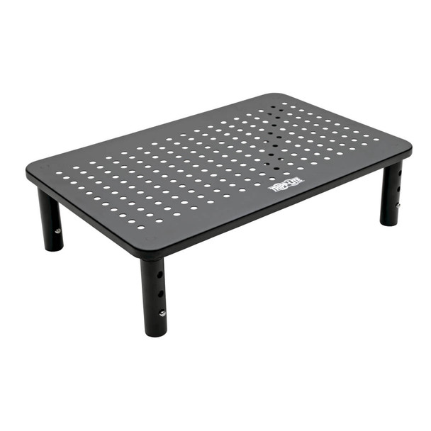 Tripp Lite MR1411M Monitor Riser Stand Desktop Metal Height Adjustable Black 14x9in