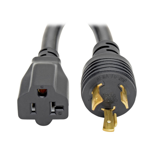 Tripp Lite P046-06N-T Heavy Duty Power Adapter Cord 20A 12 AWG NEMA L5-20P 5-15/20R 6