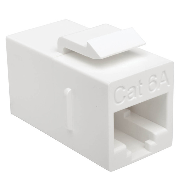 Tripp Lite BHDBT-001-FF Cat6a Straight Through Modular In Line Snap In Coupler RJ45 F/F
