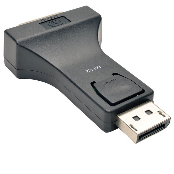 Tripp Lite P134-000-DVI-V2 DisplayPort to DVI Compact Adapter Converter DP to DVI-I M/F