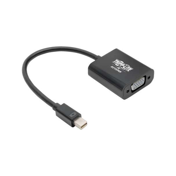 Tripp Lite P137-06N-VGAV2B Mini DisplayPort 1.2 to VGA Adapter Active 1080p Black mDP to VGA