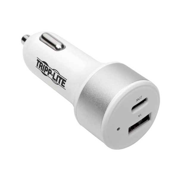 Tripp Lite U280-C02-C1A1 USB Car Charger Dual-Port Quick Charge USB Type C & USB Type A