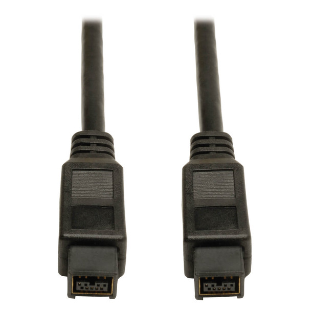 Tripp Lite F015-010 10ft IEEE 1394b FireWire 800 Gold Hi-speed Cable 9pin/9pin 10'