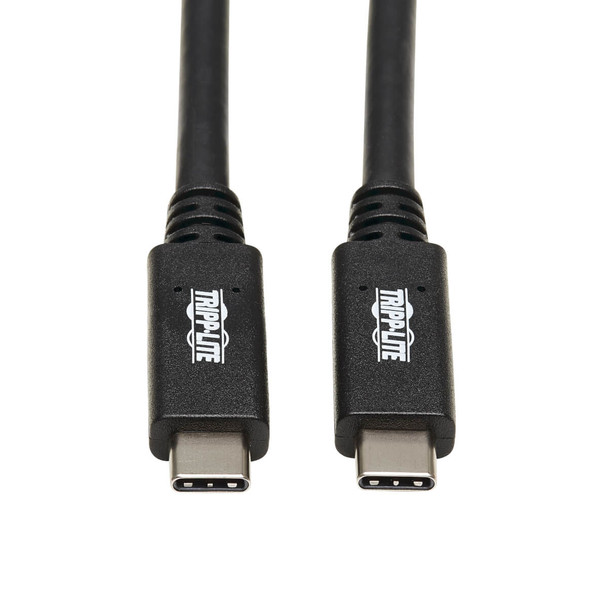 Tripp Lite U420-20N-G2-5A USB C Cable USB 3.1 Gen 2, 5A Rating 10Gbps M/M USB Type C 20in
