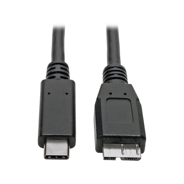 Tripp Lite U426-006 USB C to USB Micro-B Cable 3.1 Gen 1, 5 Gbps USB Type C M/M 6ft