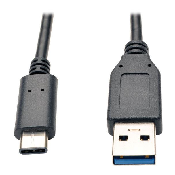 Tripp Lite U428-003-G2 3ft USB 3.1 Gen 2 USB-C to USB-A Cable 10 Gbps USB Type-C M/M 3'