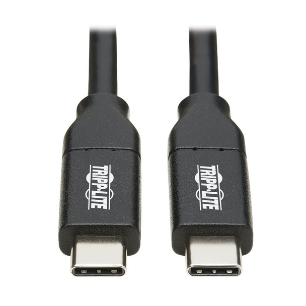 Tripp Lite U040-C1M-C-5A USB Type C to USB C Cable USB 2.0 5A Rating USB-IF Cert M/M 1M