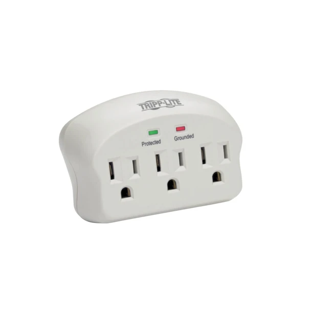 Tripp Lite SK3-0 Surge Protector Wallmount Direct Plug In 3 Outlet 660 Joule