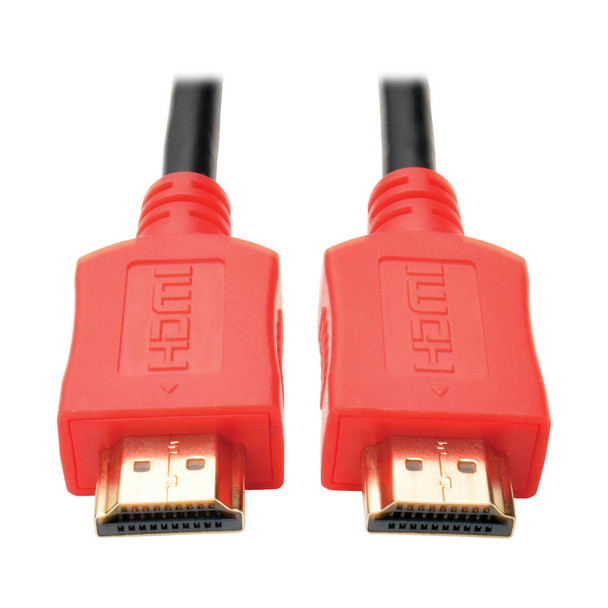 Tripp Lite P568-010-RD 10ft High Speed HDMI Cable Digital A/V 4K x 2K UHD M/M Red 10'