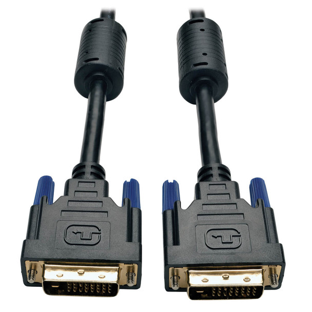 Tripp Lite P560-001 1ft DVI Dual Link TMDS Cable Molded Shielded DVI-D M/M 1'
