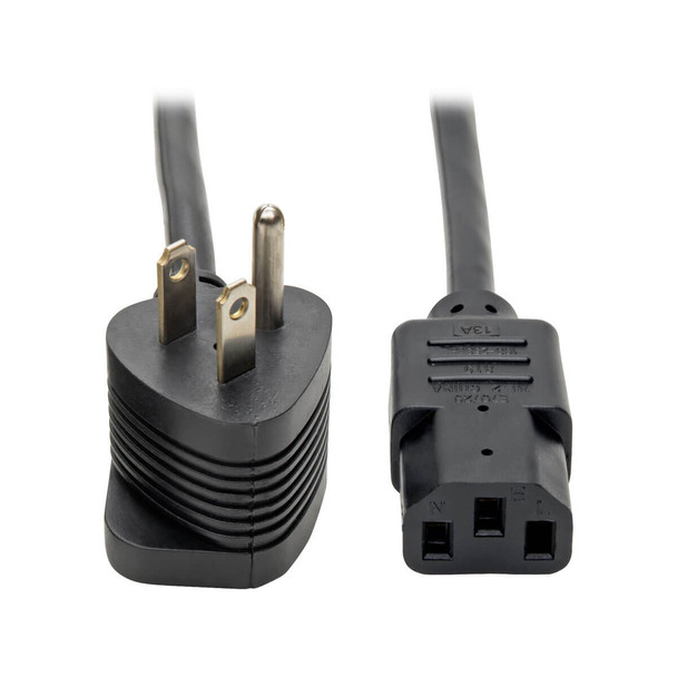 Tripp Lite P006-006-515MF 6ft Piggyback Power Cord 16AWG 13A 125V 5-15P/R to C13 6'