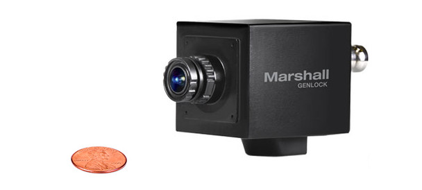 Marshall Electronics CV565-MGB Miniature HDMI / 3GSDI Genlock Camera
