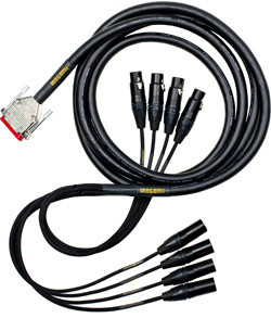 Marshall Electronics AP-AES-TD-DB25-XLR-05 4 Input x 4 Output AES Cable - 5
