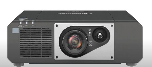 Panasonic Projectors  PT-FRZ60BU7 6,000 Lumens, 1DLP, WUXGA laser projector, 4K Signal Input, CEC compatibility, Black
