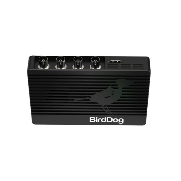 BirdDog BD4KQUAD 4K QUAD - Four channels of 12G SDI to 4Kp60 NDI Encoding and Decoding