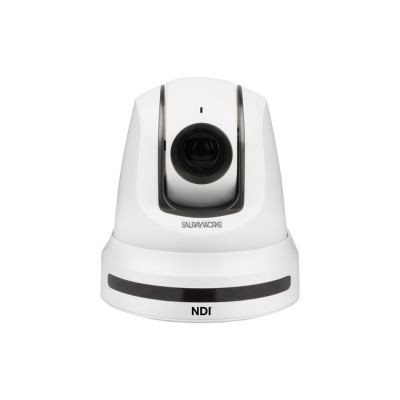 Salrayworks SHARON360-W 30X Full NDI PTZ Camera (White) 360 Rotation SDI HDMI and NDI