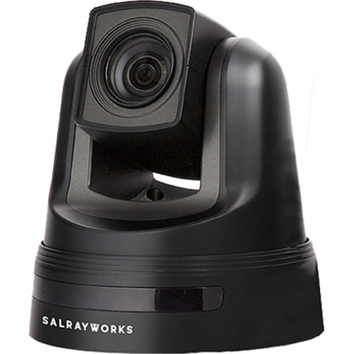 Salrayworks K-M20G-B 1/2.8'' Exmor R CMOS Sensor PTZ Camera (Optical Zoom: 20x / Digital Zoom: 12x / Genlock, Black)
