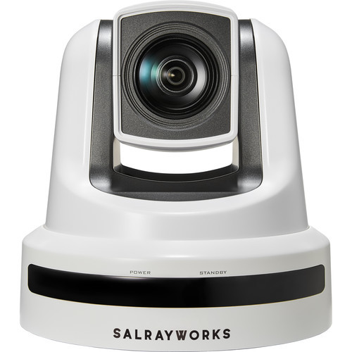 Salrayworks K-M20-W 1/2.8'' Exmor R CMOS Sensor PTZ Camera (Optical Zoom: 20x / Digital Zoom: 12x, White)