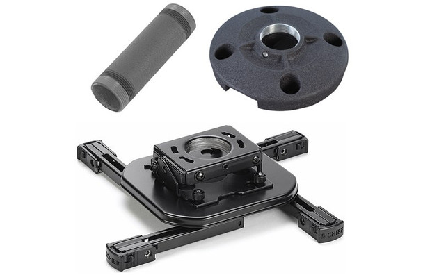 Chief KITAD003B Chief Projector Ceiling Mount Kit RSAU, CMS115, & CMS003
