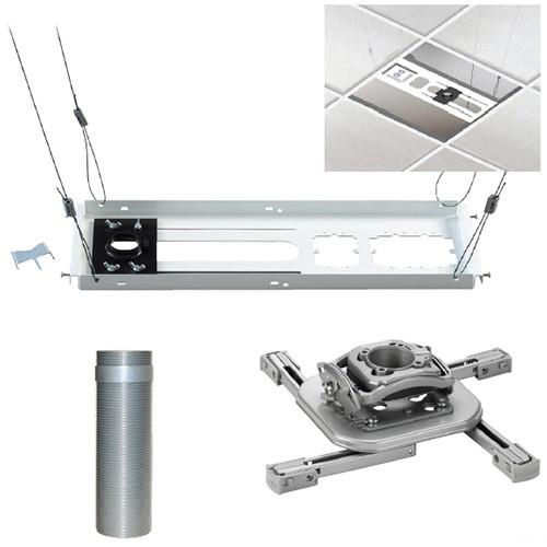 Chief KITMZ006S Projector Ceiling Mount Kit(RSMAUS, CMSZ006S, CMS440), Silver