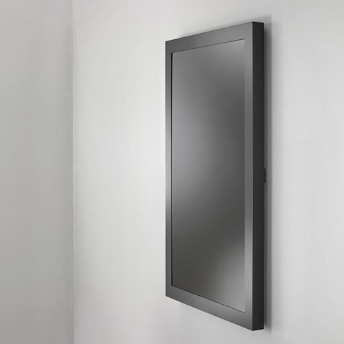 Chief LW42UBPG 42" PORTRAIT ON-WALL KIOSK W/GLASS Black