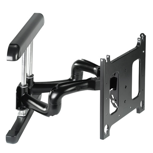Chief PNRUB-G Large Flat Panel Swing Arm Wall Display Mount - 25" Extension, TAA Compliant