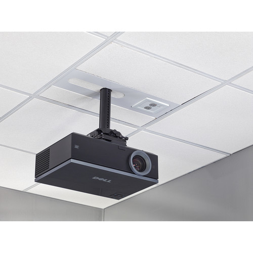 Chief SYSAUBP2 Chief Suspended Ceiling Projector System with 2-Gang Filter & Surge (Black)